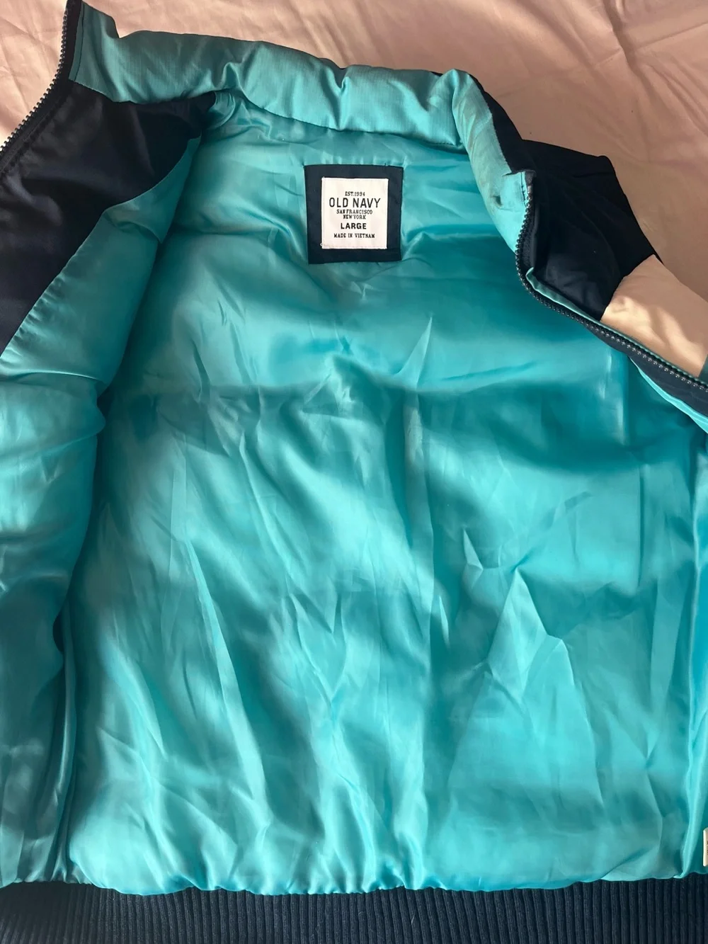 Old Navy sleeveless puffer